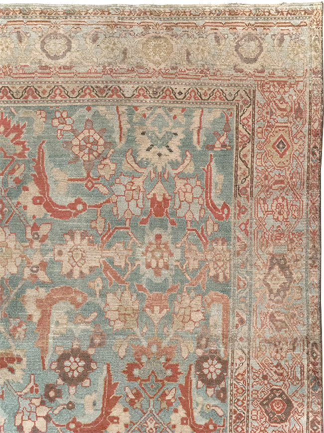 Vintage Persian Malayer Gallery Carpet, No.24674 - Gsblank