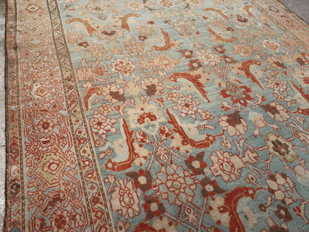 Vintage Persian Malayer Gallery Carpet, No.24674 - Gsblank