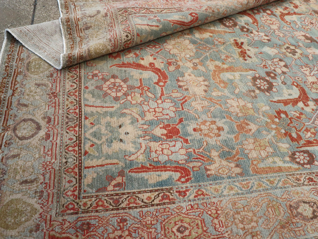 Vintage Persian Malayer Gallery Carpet, No.24674 - Gsblank