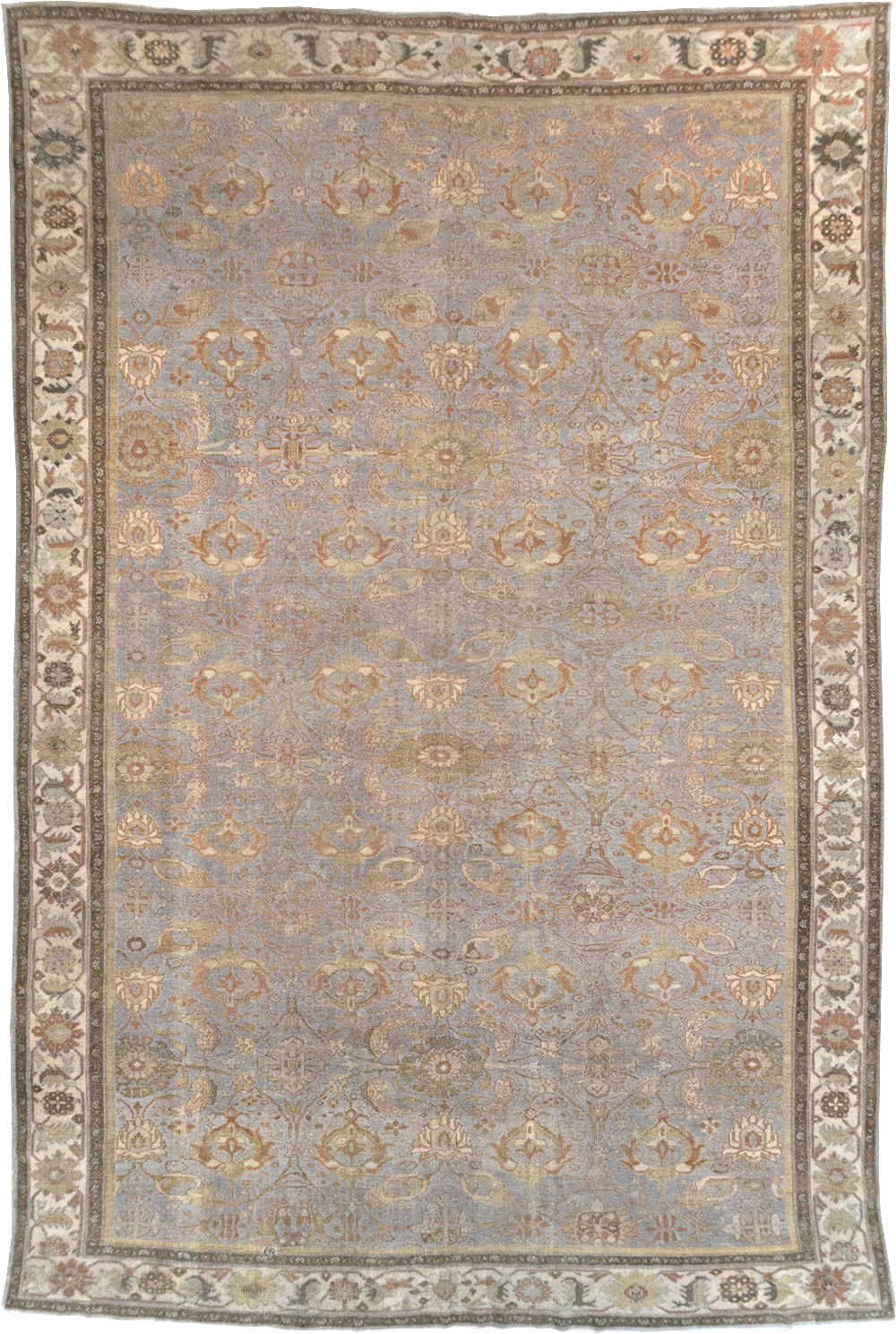 Antique Persian Mahal Carpet, No.24697 - Gsblank