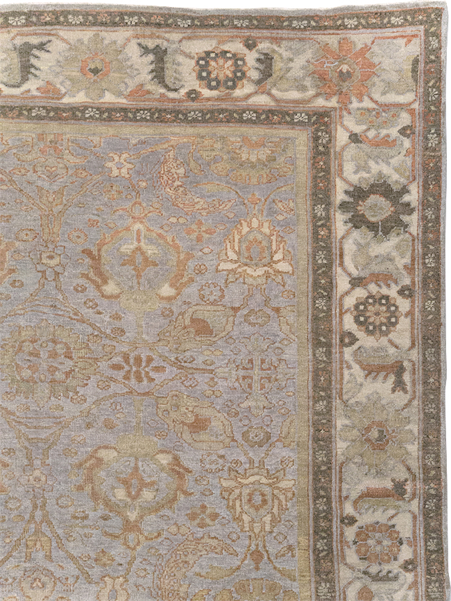 Antique Persian Mahal Carpet, No.24697 - Gsblank