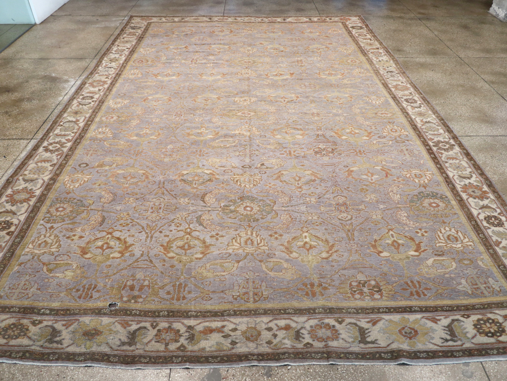 Antique Persian Mahal Carpet, No.24697 - Gsblank