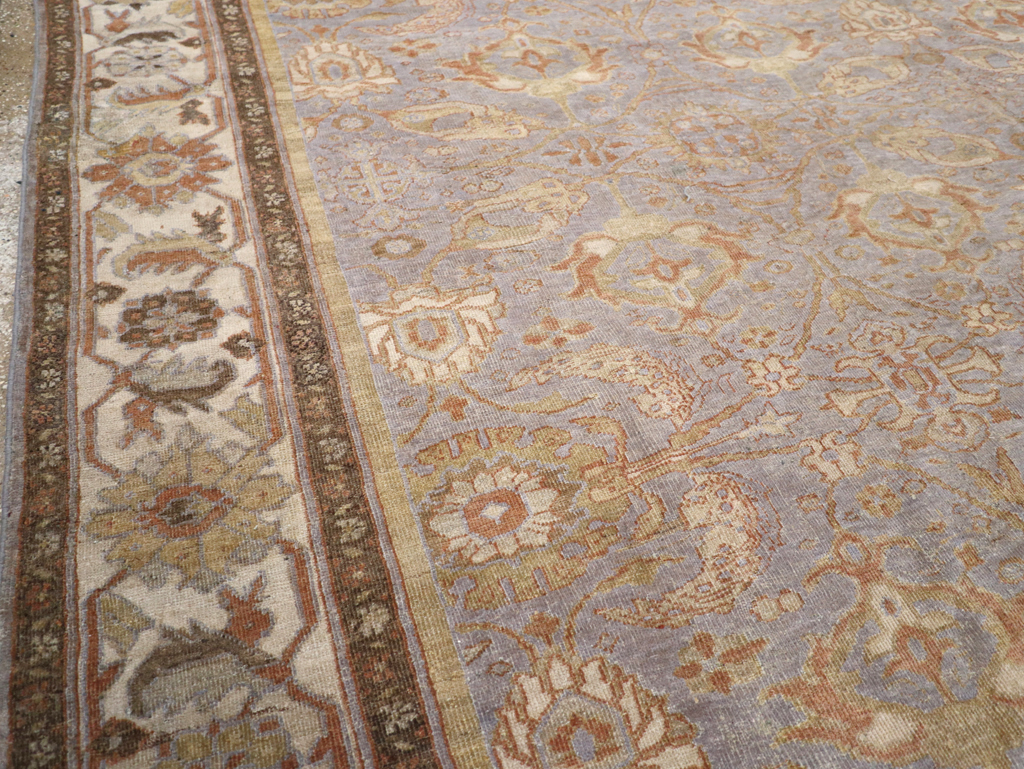 Antique Persian Mahal Carpet, No.24697 - Gsblank