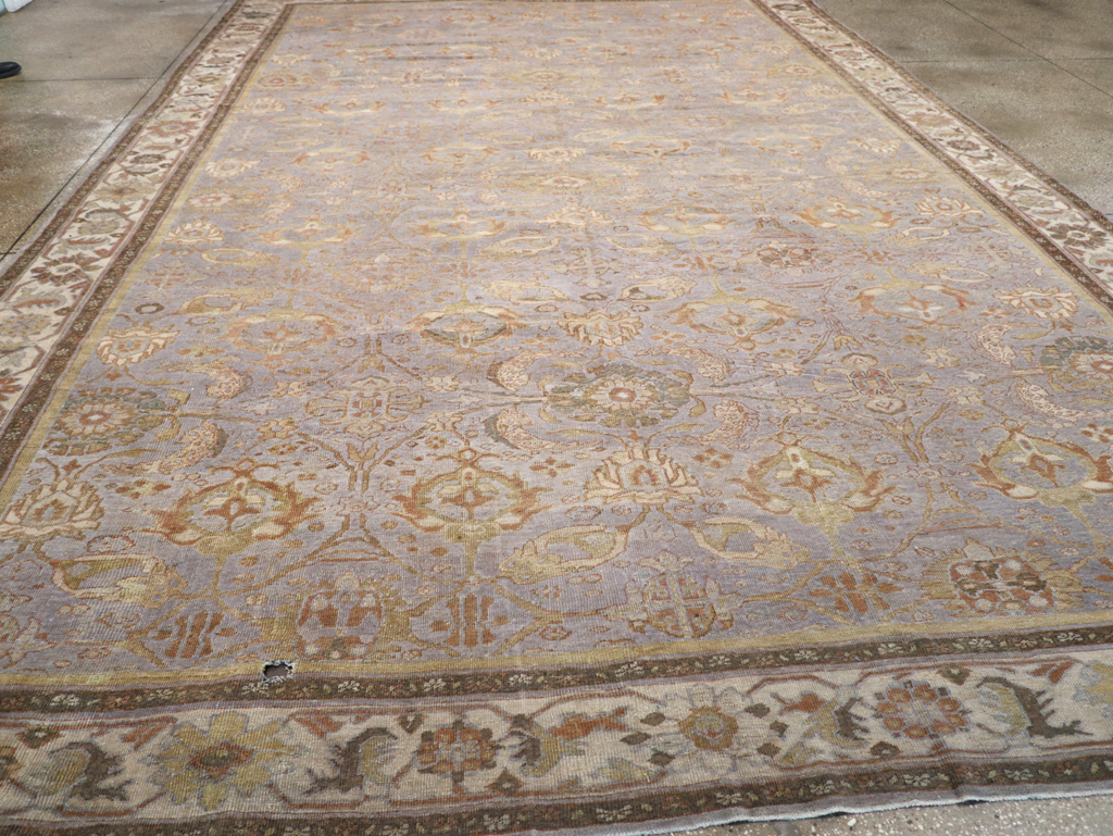 Antique Persian Mahal Carpet, No.24697 - Gsblank