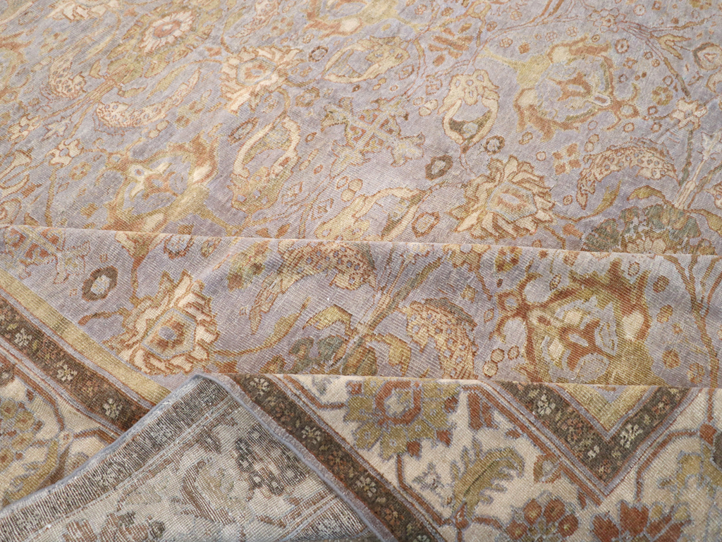 Antique Persian Mahal Carpet, No.24697 - Gsblank