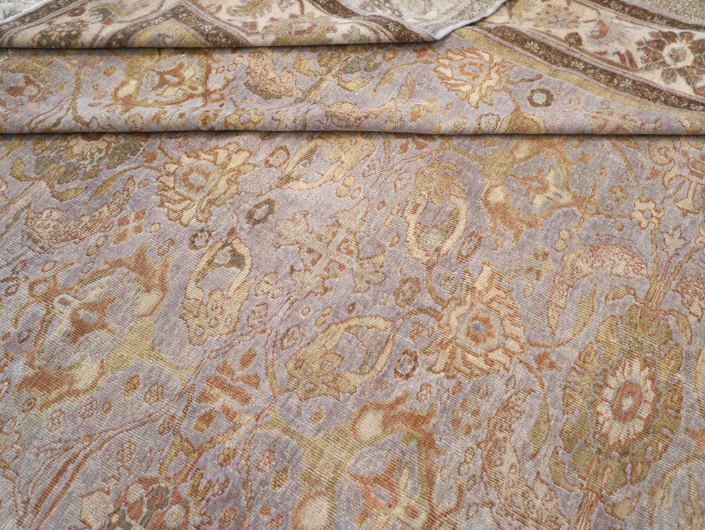 Antique Persian Mahal Carpet, No.24697 - Gsblank