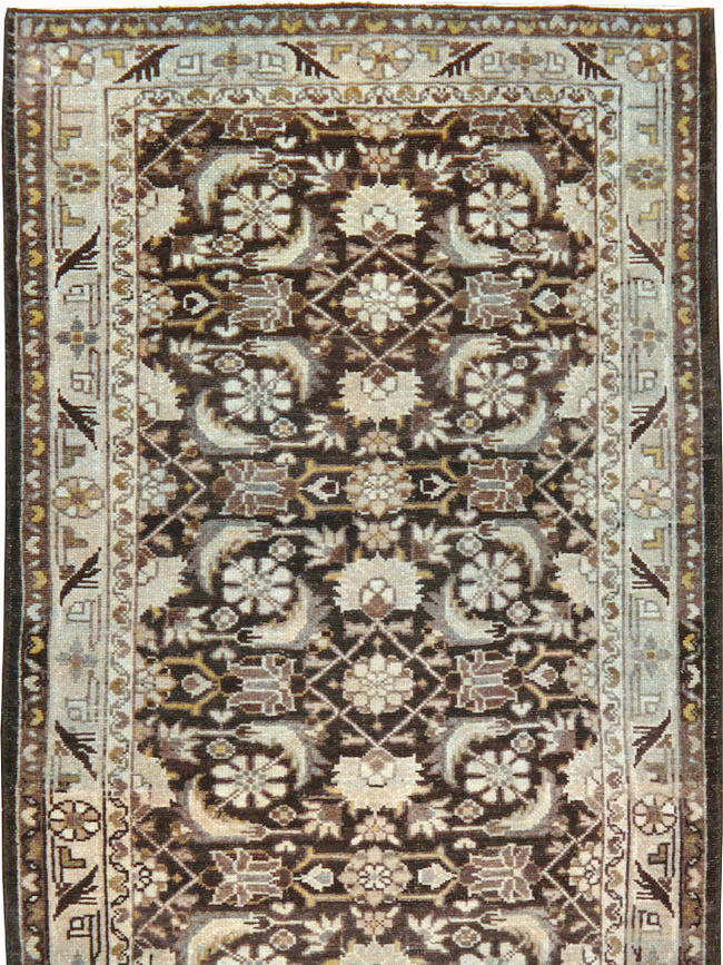 Vintage Persian Malayer Runner, No.24703 - Gsblank