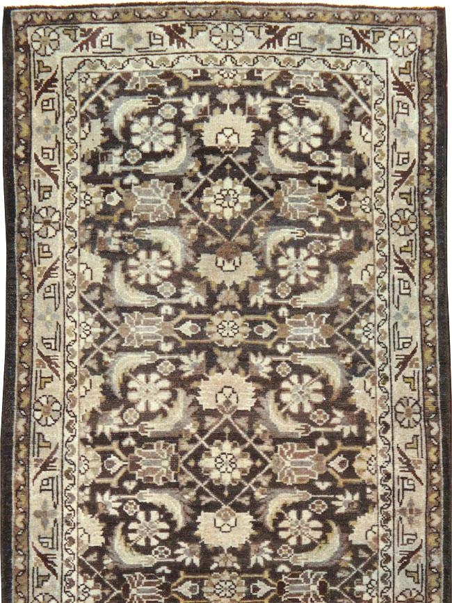 Vintage Persian Malayer Runner, No.24703 - Gsblank