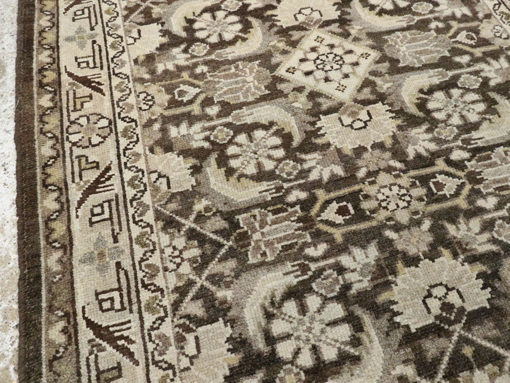 Vintage Persian Malayer Runner, No.24703 - Gsblank