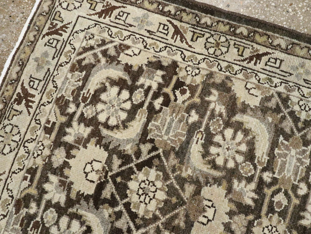 Vintage Persian Malayer Runner, No.24703 - Gsblank