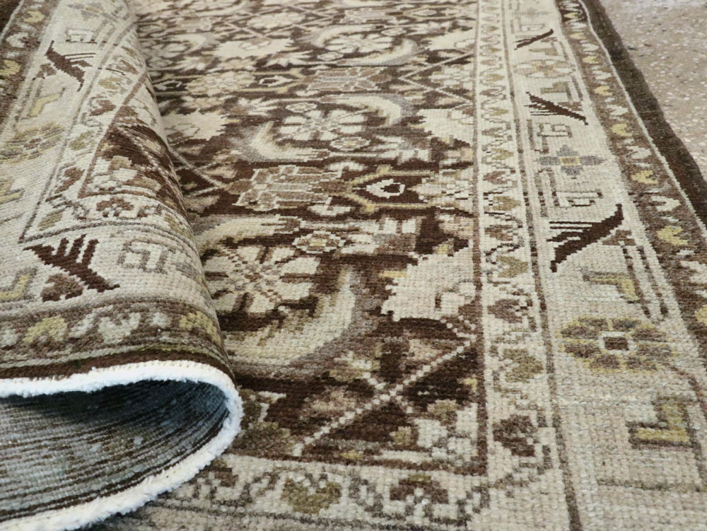 Vintage Persian Malayer Runner, No.24703 - Gsblank