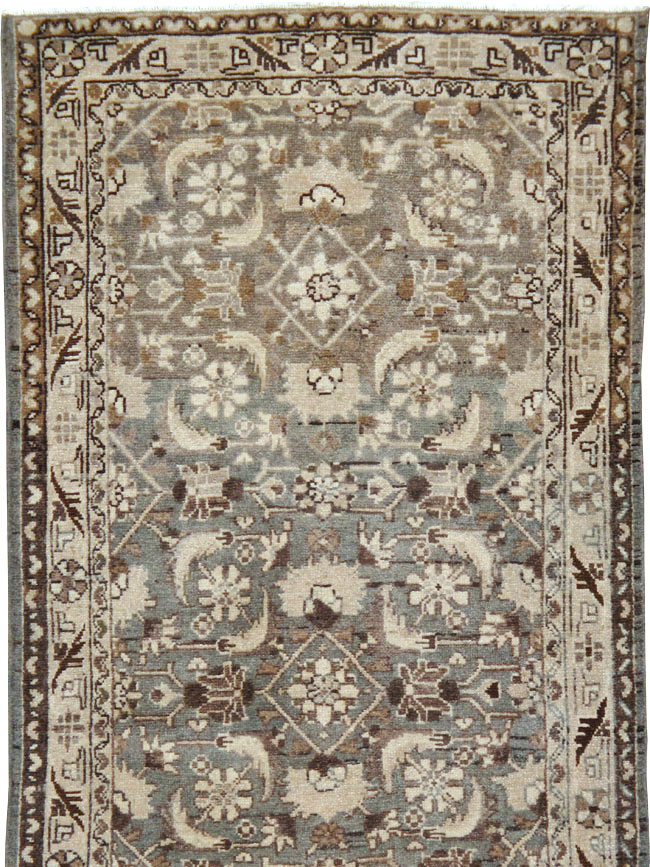 Vintage Persian Malayer Runner, No.24704 - Gsblank
