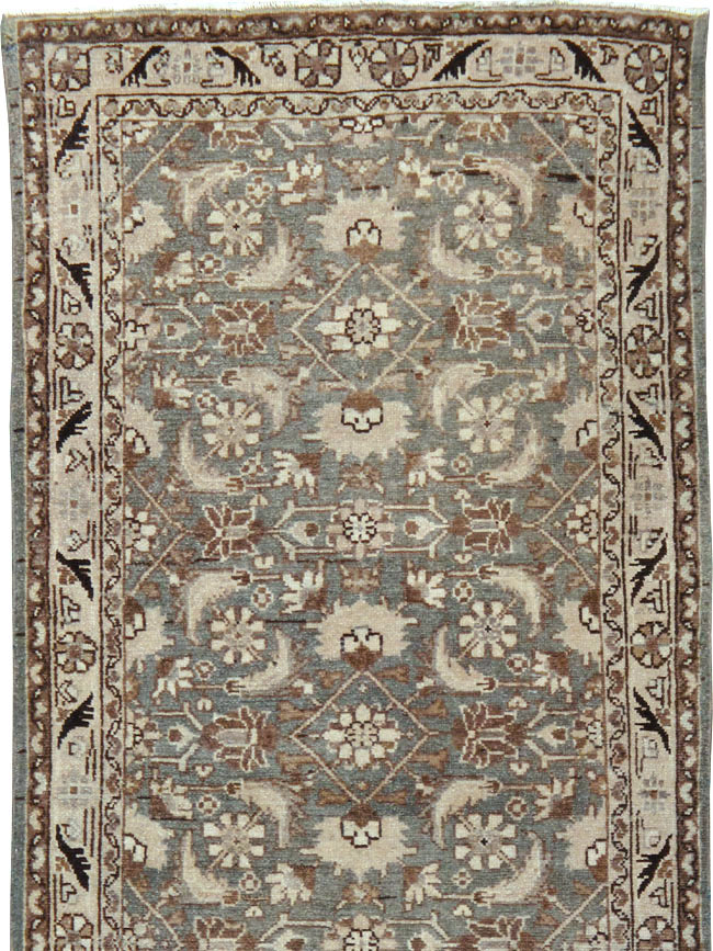 Vintage Persian Malayer Runner, No.24704 - Gsblank