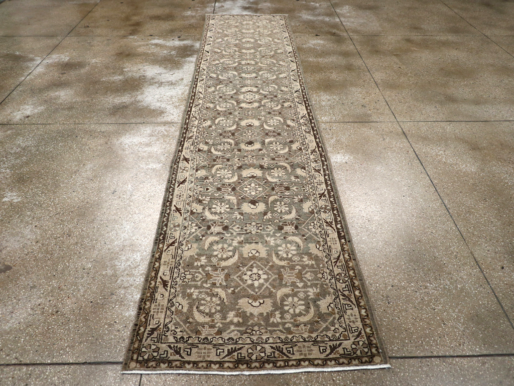 Vintage Persian Malayer Runner, No.24704 - Gsblank