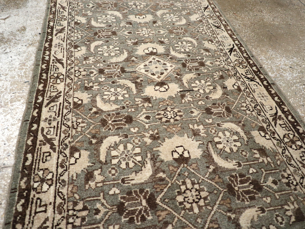 Vintage Persian Malayer Runner, No.24704 - Gsblank