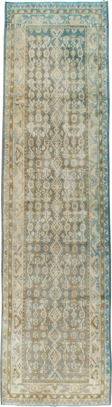 Vintage Persian Malayer Runner, No.24705 - Gsblank