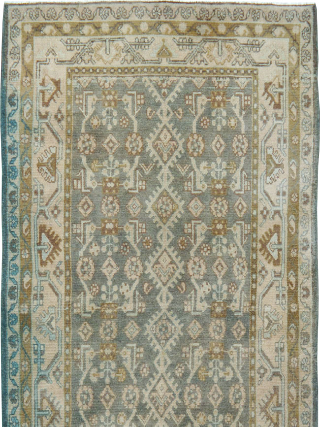 Vintage Persian Malayer Runner, No.24705 - Gsblank