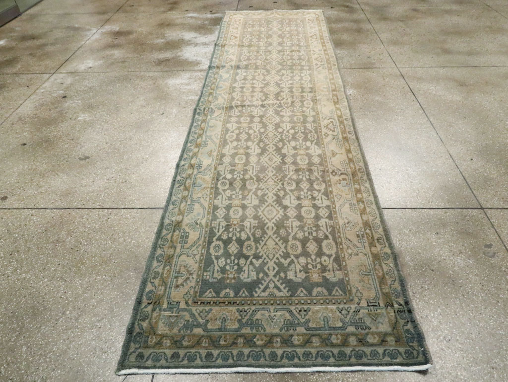 Vintage Persian Malayer Runner, No.24705 - Gsblank