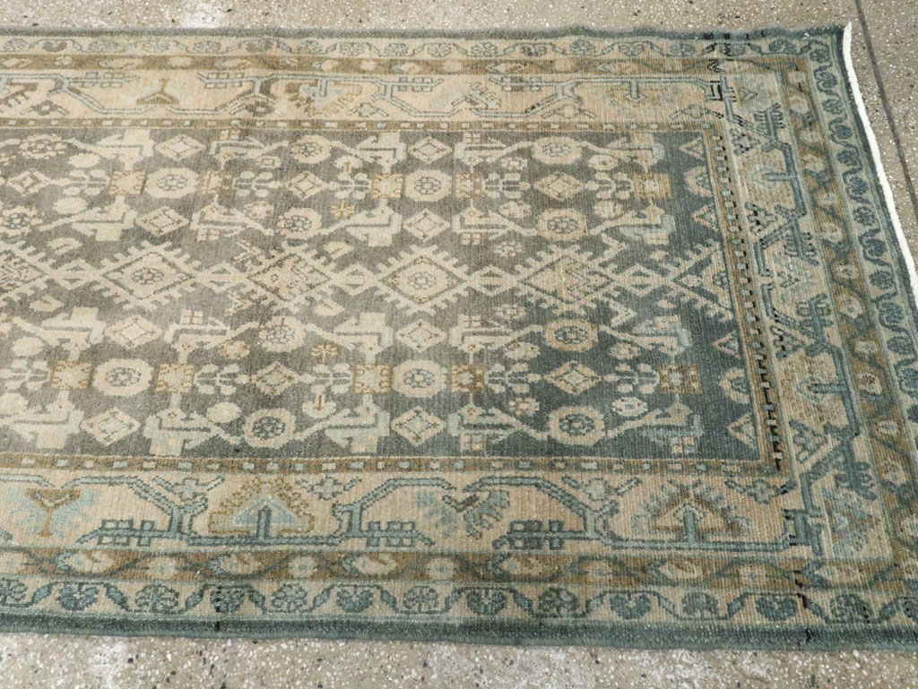 Vintage Persian Malayer Runner, No.24705 - Gsblank