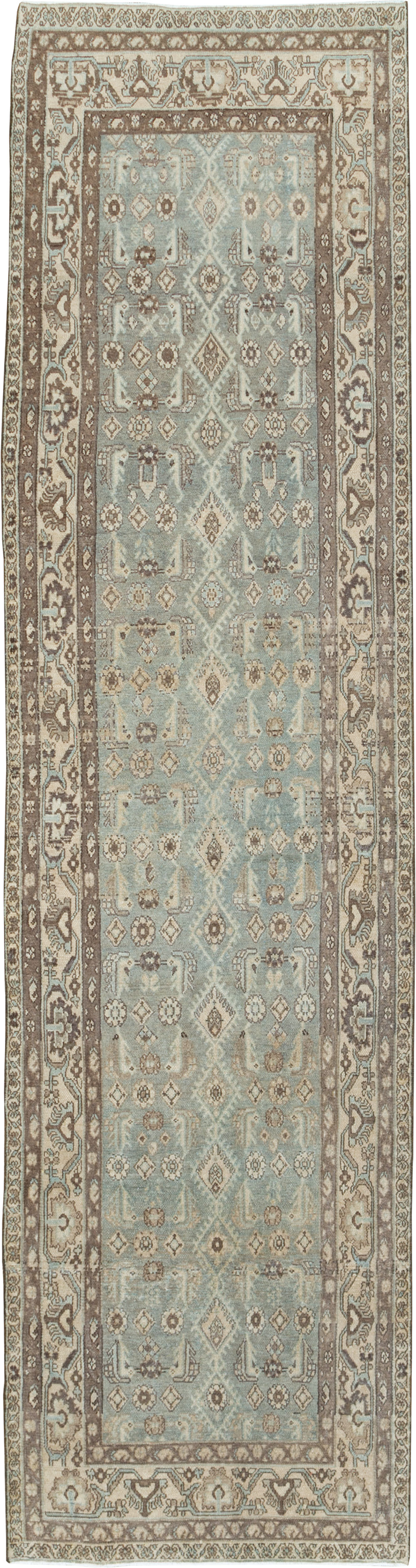 Vintage Persian Malayer Runner (Pair: 1 of 2), No.24707 - Gsblank
