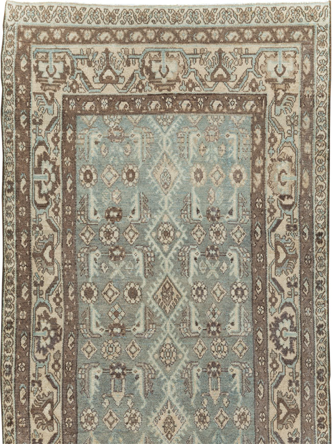 Vintage Persian Malayer Runner (Pair: 1 of 2), No.24707 - Gsblank