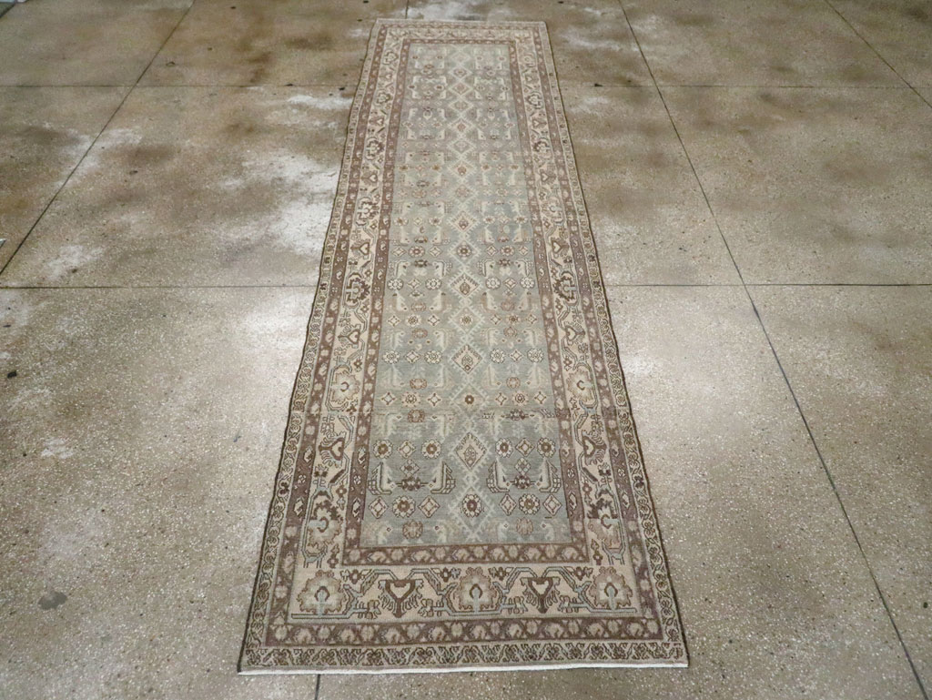 Vintage Persian Malayer Runner (Pair: 1 of 2), No.24707 - Gsblank