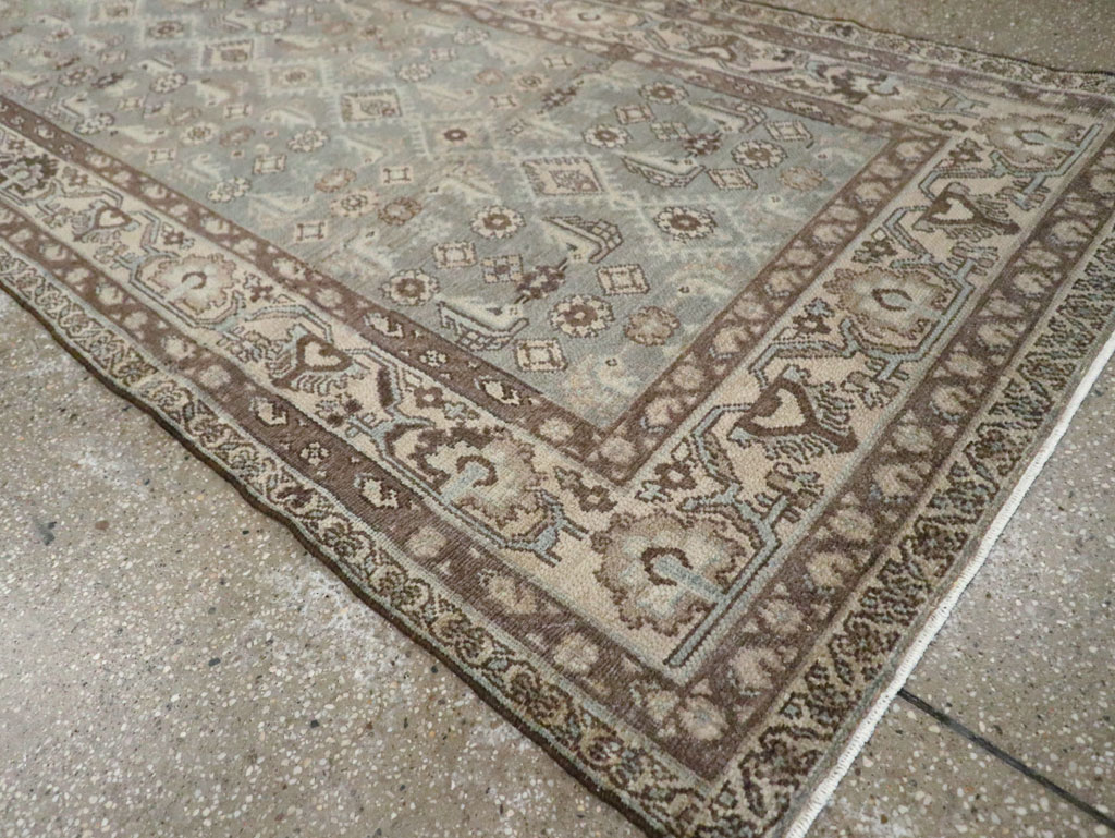 Vintage Persian Malayer Runner (Pair: 1 of 2), No.24707 - Gsblank