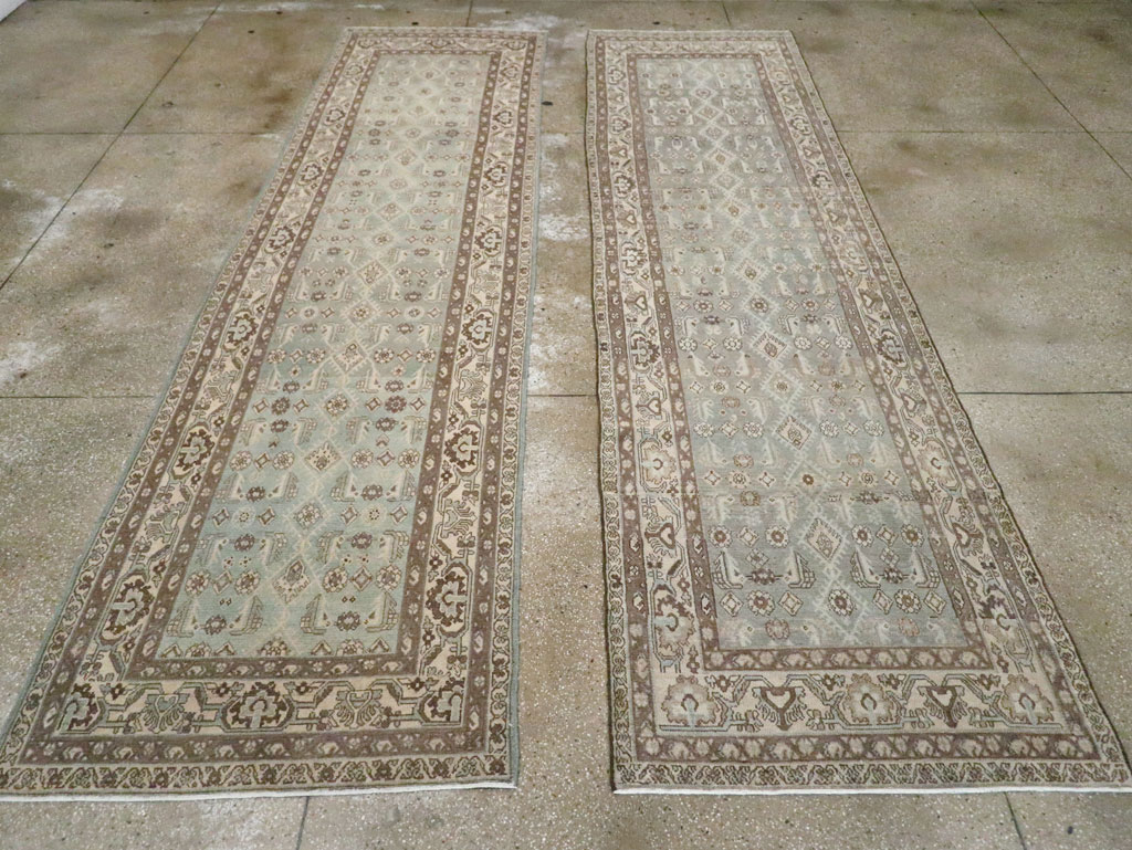 Vintage Persian Malayer Runner (Pair: 1 of 2), No.24707 - Gsblank