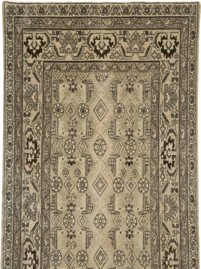 Vintage Persian Malayer Runner, No.24708 - Gsblank
