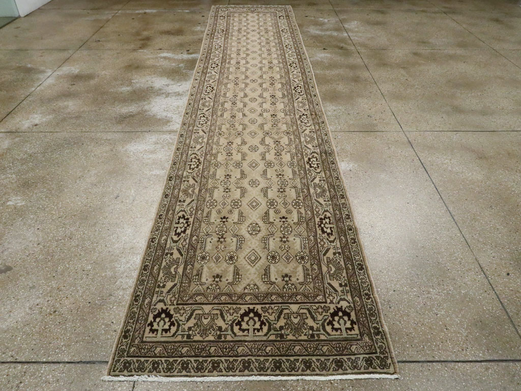 Vintage Persian Malayer Runner, No.24708 - Gsblank