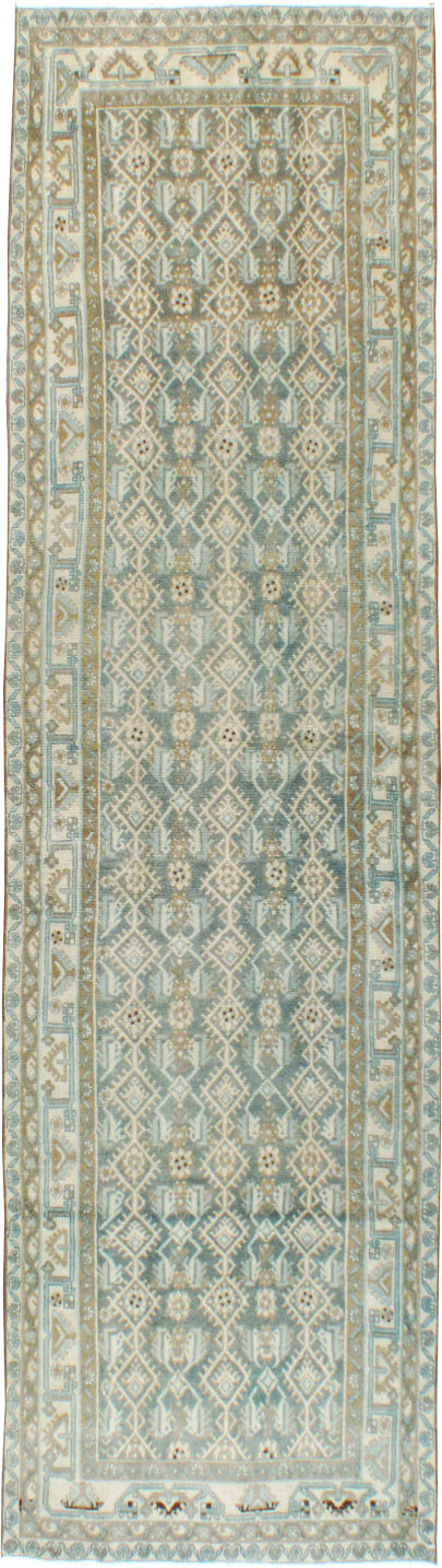 Vintage Persian Malayer Runner, No.24709 - Gsblank