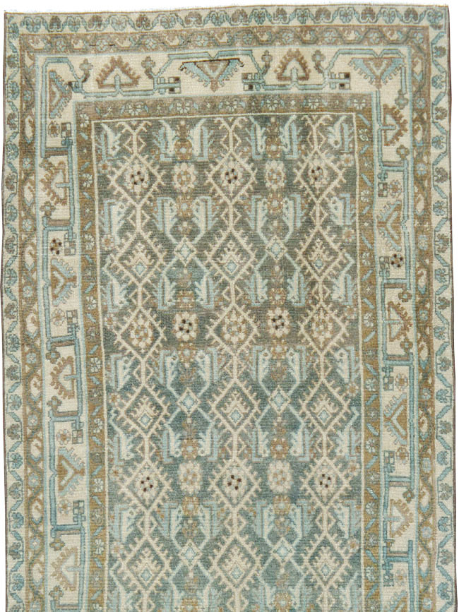 Vintage Persian Malayer Runner, No.24709 - Gsblank