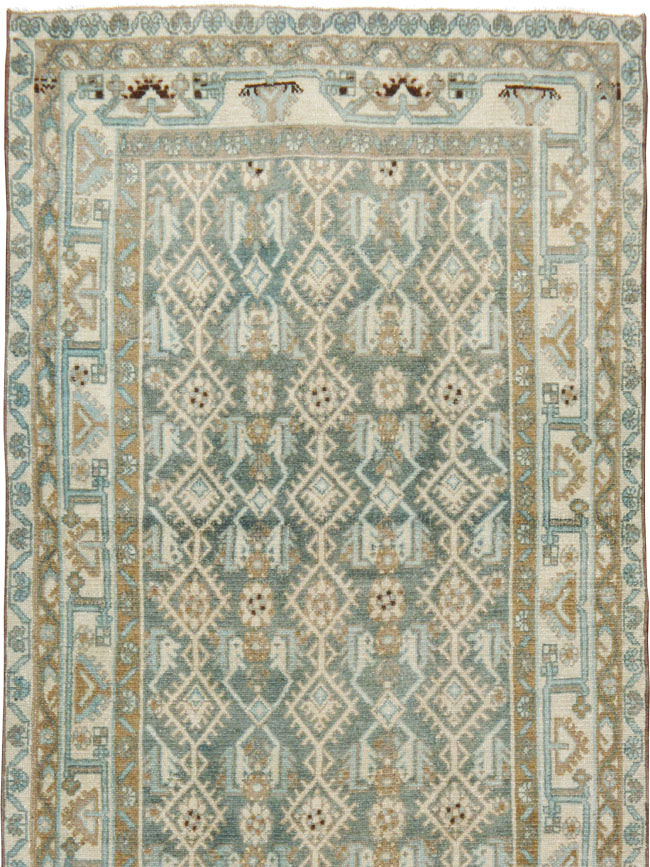 Vintage Persian Malayer Runner, No.24709 - Gsblank