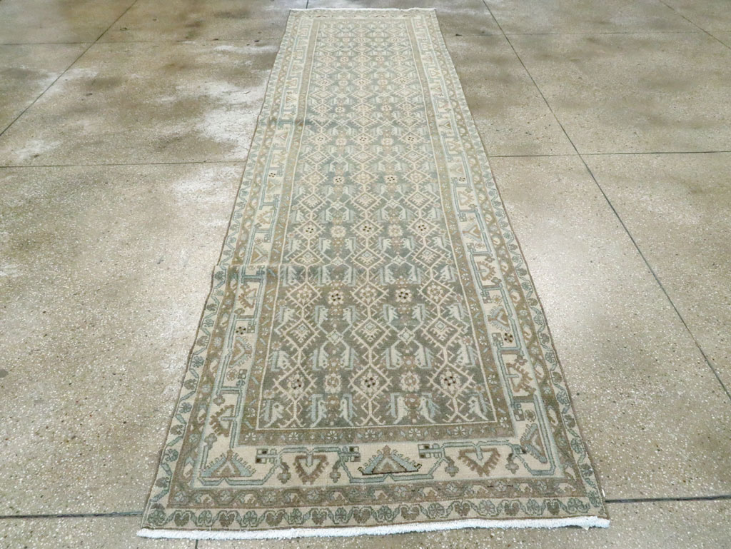 Vintage Persian Malayer Runner, No.24709 - Gsblank