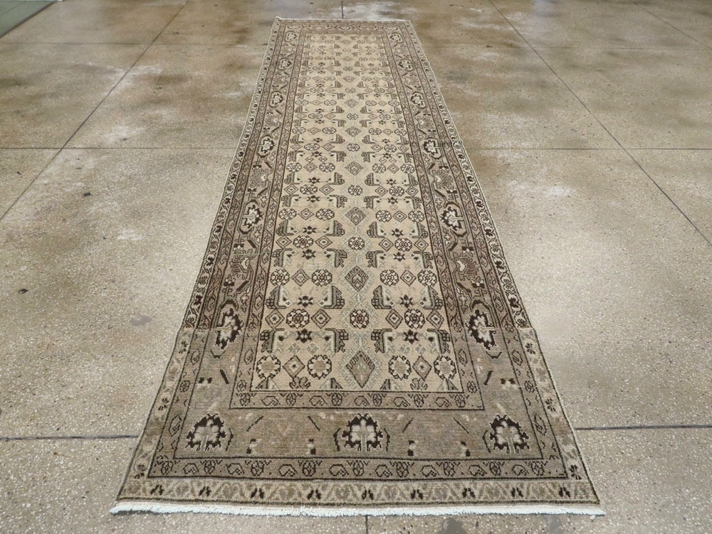Vintage Perisan Malayer Runner, No.24711 - Gsblank