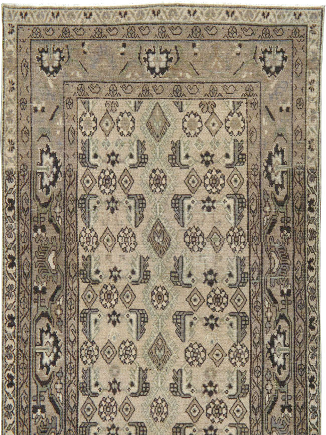 Vintage Perisan Malayer Runner, No.24711 - Gsblank