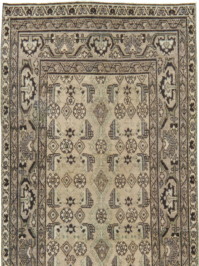 Vintage Perisan Malayer Runner, No.24711 - Gsblank