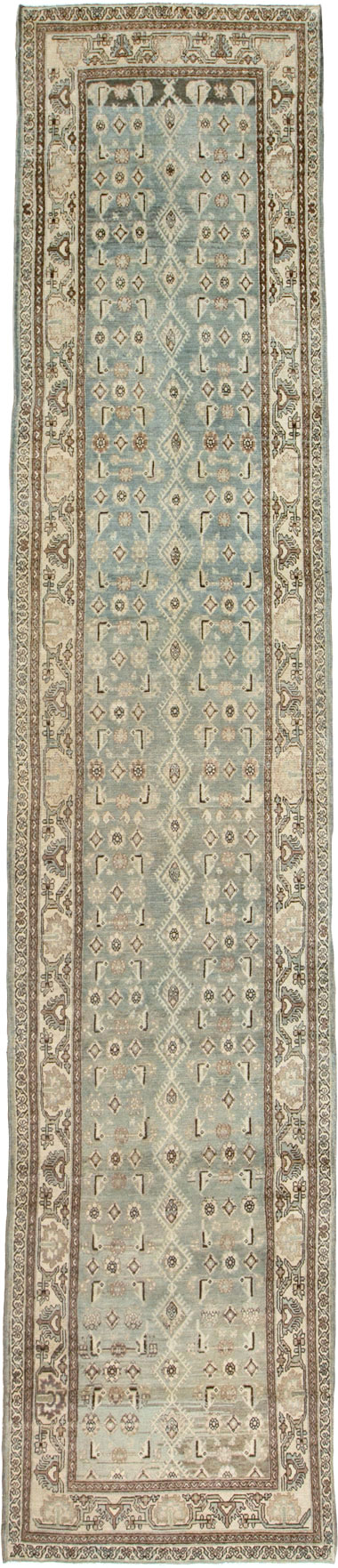 Vintage Persian Malayer Runner, No.24715 - Gsblank