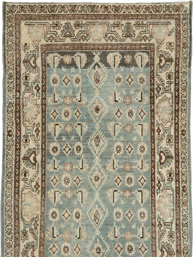 Vintage Persian Malayer Runner, No.24715 - Gsblank
