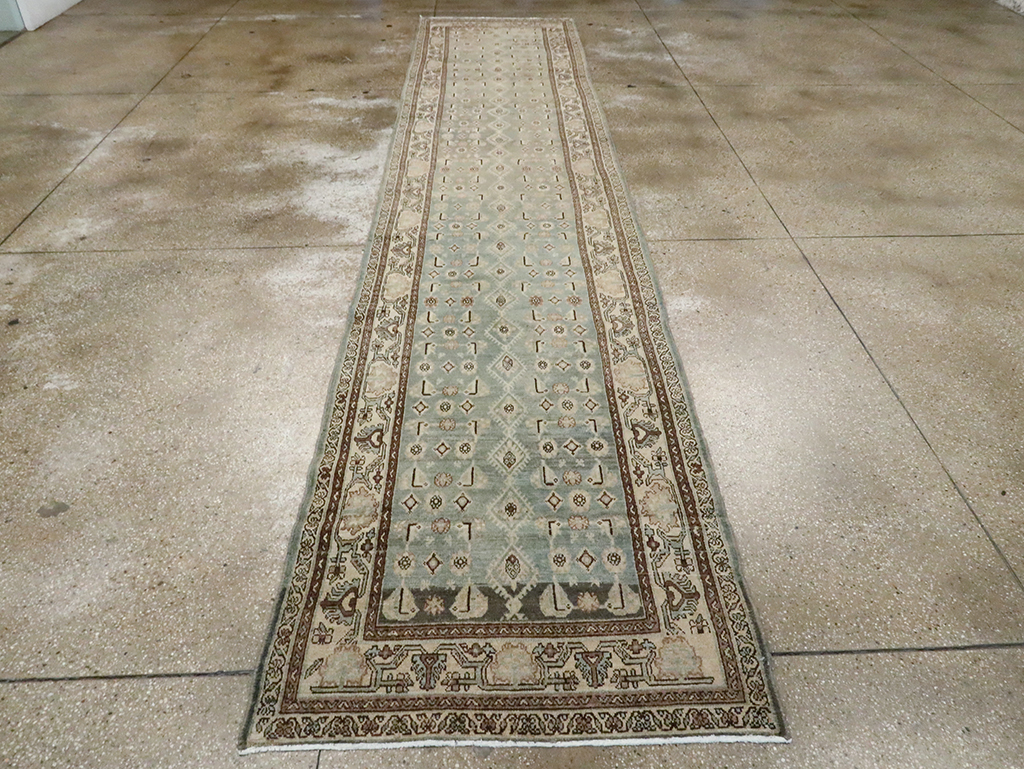 Vintage Persian Malayer Runner, No.24715 - Gsblank