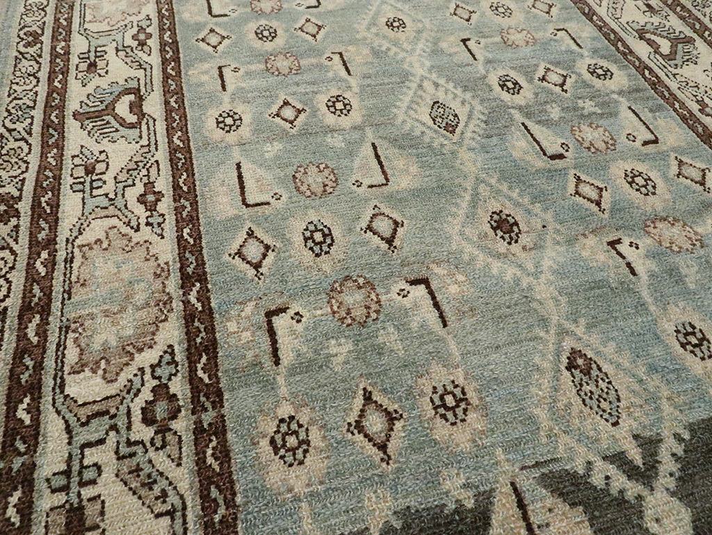 Vintage Persian Malayer Runner, No.24715 - Gsblank