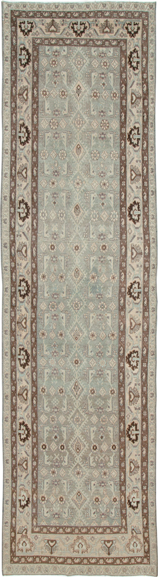 Vintage Persian Malayer Runner, No.24716 - Gsblank