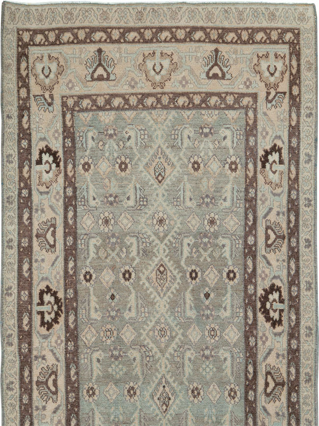 Vintage Persian Malayer Runner, No.24716 - Gsblank