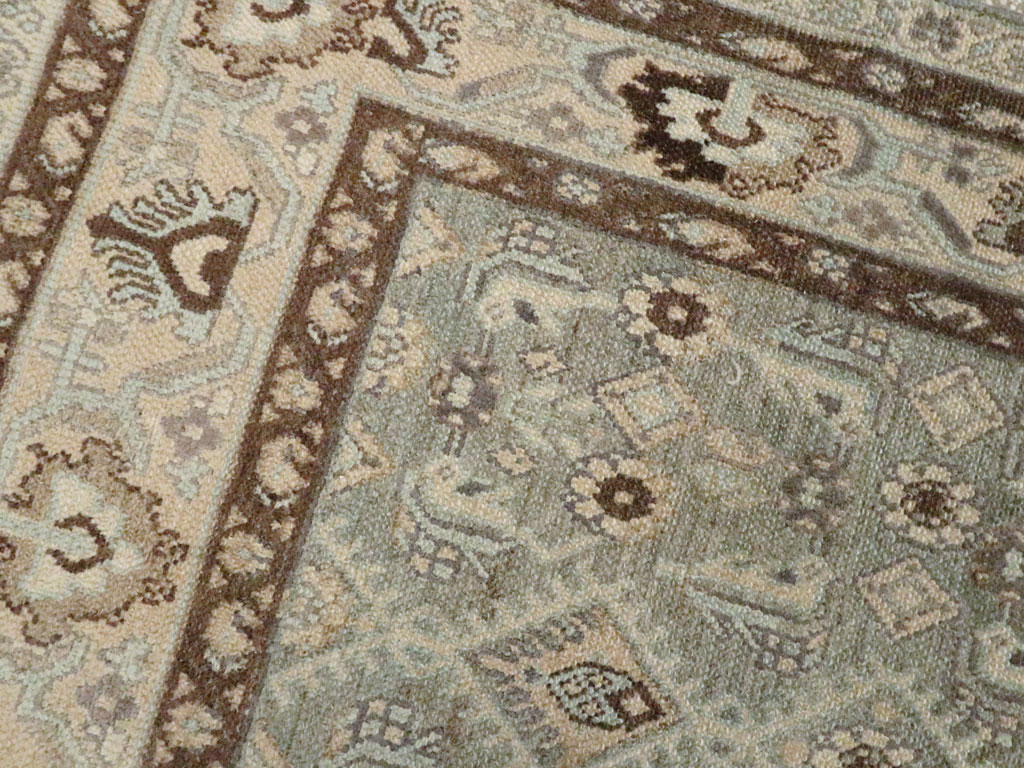 Vintage Persian Malayer Runner, No.24716 - Gsblank