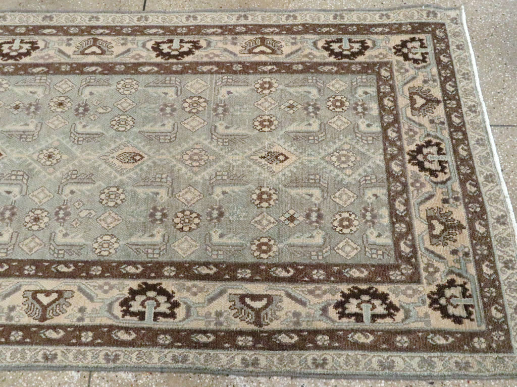 Vintage Persian Malayer Runner, No.24716 - Gsblank