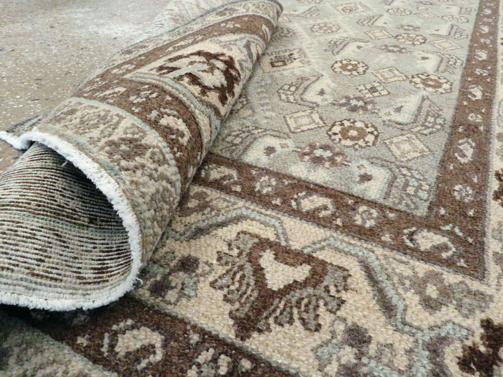 Vintage Persian Malayer Runner, No.24716 - Gsblank