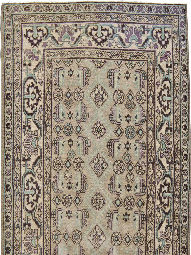 Vintage Perisan Malayer Runner (Pair: 1 of 2), No.24718 - Gsblank