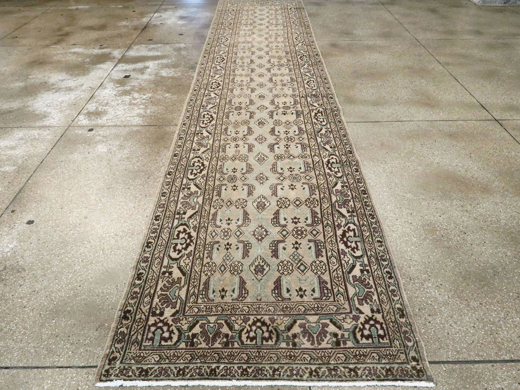 Vintage Perisan Malayer Runner (Pair: 1 of 2), No.24718 - Gsblank