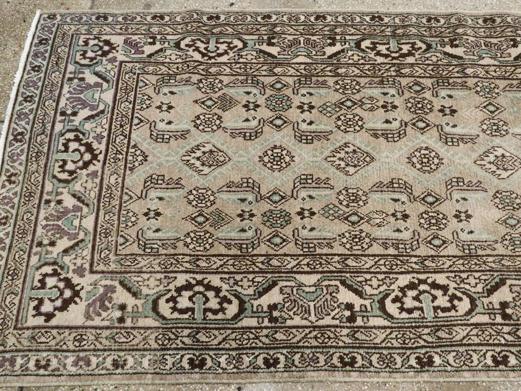 Vintage Perisan Malayer Runner (Pair: 1 of 2), No.24718 - Gsblank