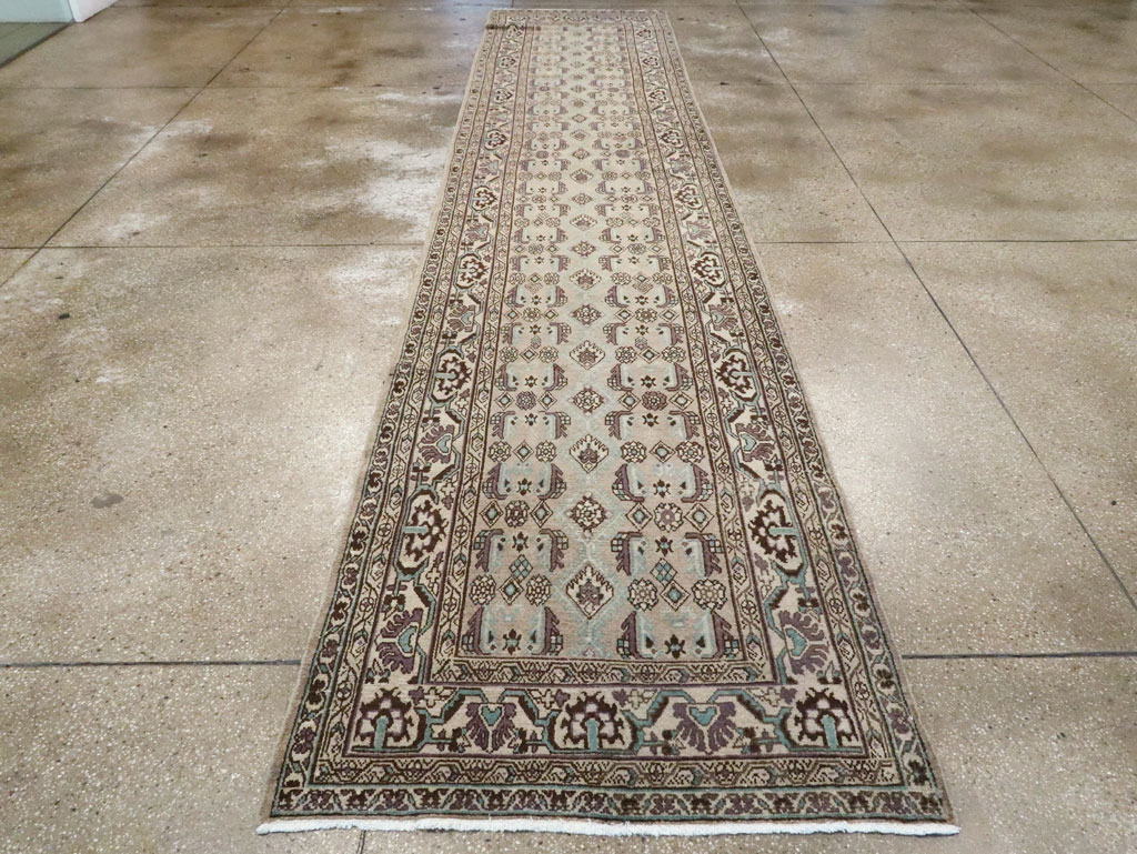 Vintage Persian Malayer Runner (Pair: 2 of 2), No.24719 - Gsblank